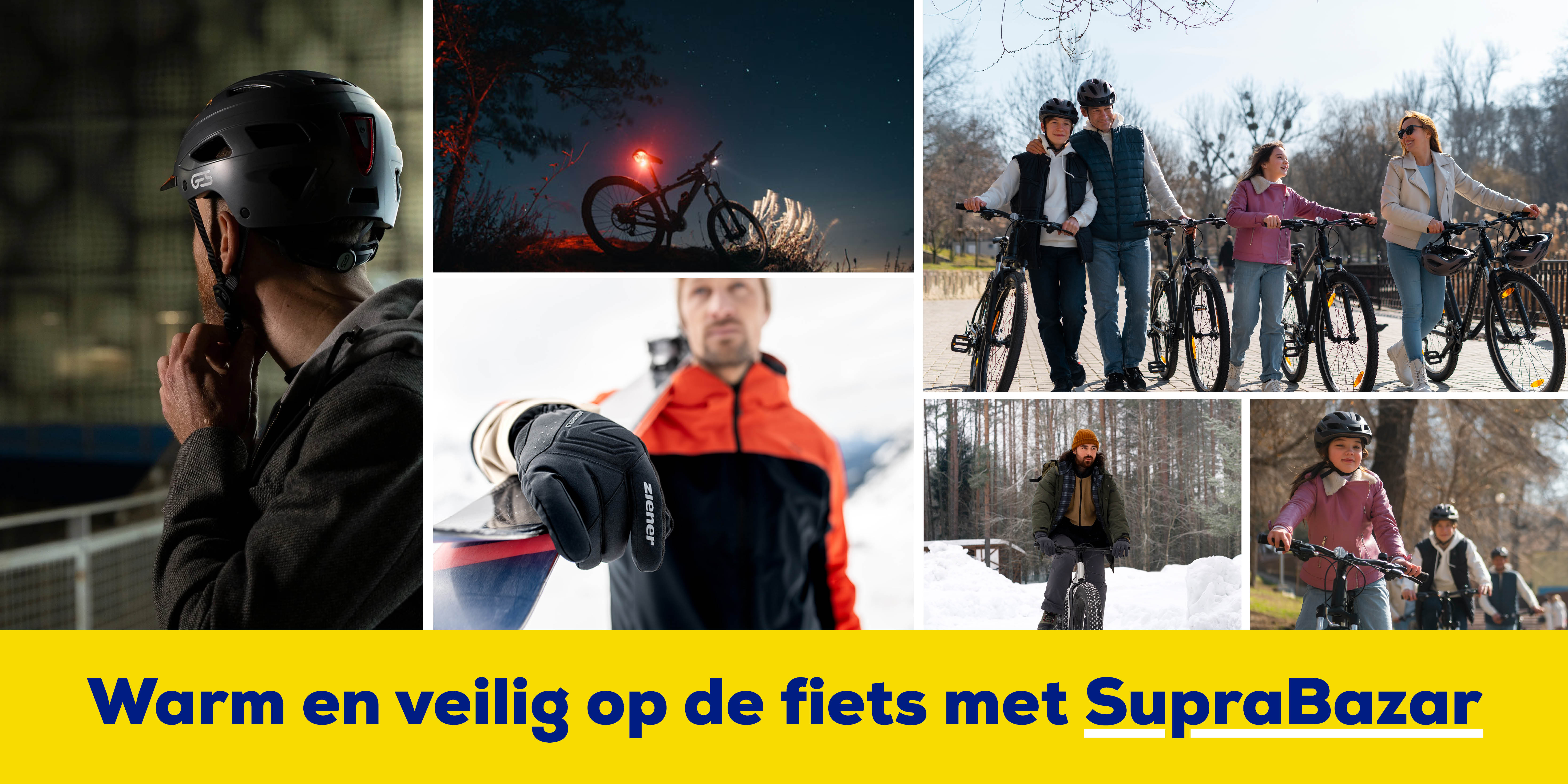 warm en veilig op de fiets met SupraBazar